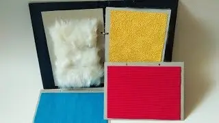 How to make your own DIY touch and feel sensory busy book