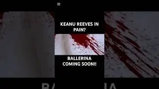 keanu reeves in pain?  #BallerinaMovie #JohnWick #CineplexPictures #Canada #viralshorts