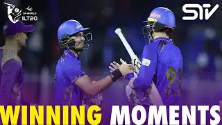 MI Emirates Into The Finals! Winning Moments 🔥 | ADKR vs MIE | Qualifier 2 | DP World ILT20 | M3Y1J