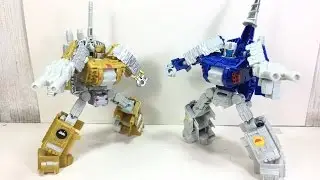 Transformers Combiner Wars Ironbison & Drillhorn Review