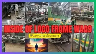 Inside View of Loco Frame WAG9 .Part 1 #wag9  #clw