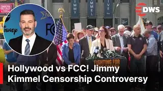 Watch Full: CA Lawmakers & Hollywood Unions Rally Against FCC Censorship of Jimmy Kimmel | AC1E