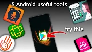 Top 5 Best  Android Apps You Must Try 📲 October 2024