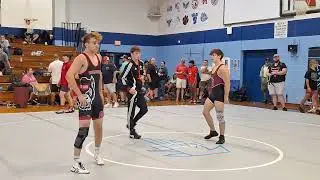 Battle in the Eagles Nest 2, match #2, 132lbs.  (East Rowan Wrestling Club)