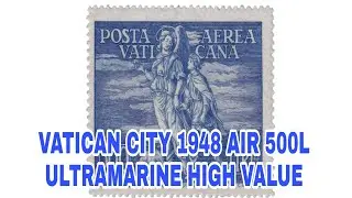 VATICAN 1948 STAMP RARE AND HIGH VALUE