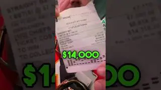 $14,000.00 WIN WITH SPORTS BETTING #shorts #gambling #lasvegas