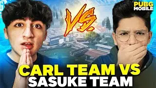 CARL TEAM VS SASUKE TEAM!! - PUBG MOBİLE