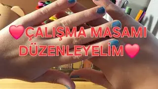  🎉❤️ Sizinle birlikte masamı düzenleyelim ❤️🎉