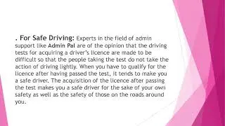 Admin Support Expert Admin Pal Helps Understand the Importance of a Valid Driver&rsquo;s Licence in the UK