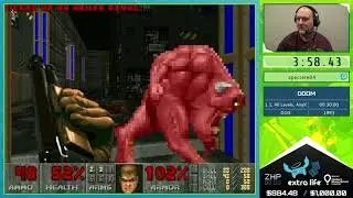 DOOM 1.1 (DOS, 1993) - All Levels, Any% - Spectere