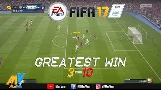 GREATEST WIN in online multiplayer - FIFA 17 (Gameplay) ULTRA HD