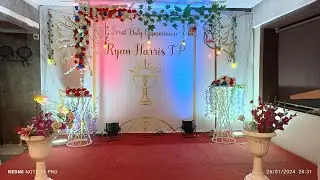 First holy communion Decor