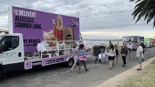 Mobile Mural for Jimmy Brings - Advertising Mural in Melbourne