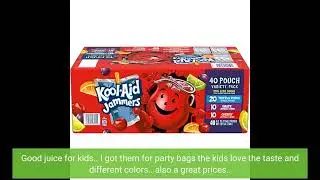 Link in Description Kool-Aid Jammers Tropical Punch (Grape & Cherry Artificially Flavored Kids...