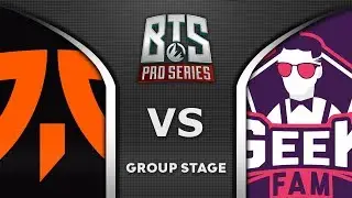 FNATIC vs GEEK FAM - DJ EMBER SUPPORT! BTS Pro Series 2020 Highlights Dota 2