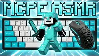 Relaxing Minecraft BedWars ASMR | CubeCraft Keyboard & Mouse