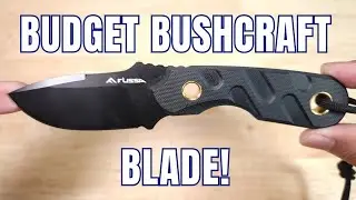 BEST BUDGET EDC/OUTDOOR BUSHCRAFT FIXED BLADE KNIFE UNDER $22 FLISSA 7