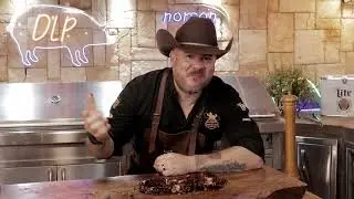 Receta de COSTILLITAS BBQ🔥con pera Bosc, Ahumadas con madera de CEREZO.