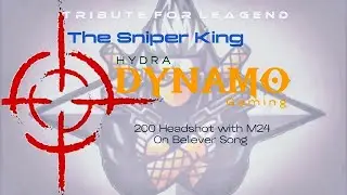 200 Headshot with M24 on believer song | Dynamo Gaming Edits | Tribute for Legends |