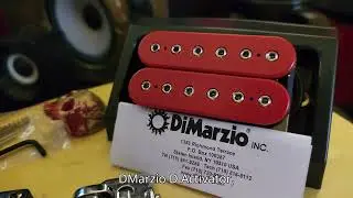 DIMARZIO D ACTIVATOR pickup replacement by Skilled Technicians Merrillville, Indiana