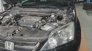 Honda CR-V III 2.2 i-CDTi - Oil and filters change (air, oil, fuel and cabin filter)