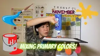 Mixing Primary Colors | Preschool Science Experiment