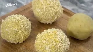 STUFFED POTATOES BALLS USING MY NINJA AIR FRYER - IT'S RHODE'S