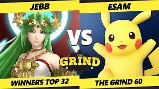 Smash Ultimate Tournament - Jebb (Palutena) Vs. PG | ESAM (Pikachu) SSBU The Grind 60 Winners Top 32