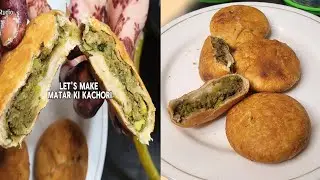 सर्दियों में बनाए गरमागरम मटर की कचोरी | Matar Kachori Recipe | Halwai Style | My Kitchen Studio 