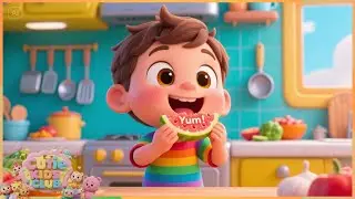 Yummy Watermelon Slices Song 🍉 | Kids Love Summer Treats! 😋🎵