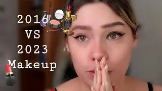 My 2023 vs 2016 makeup routine! | CapriTV