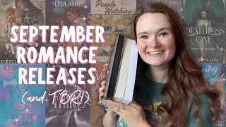 september romance book releases & september tbr 💕