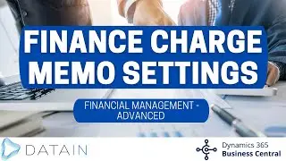 2.6.8 Periodic activities/ FINANCE CHARGE MEMO SETTINGS - Dynamics Business Central NAV