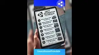 Unity optimization tips - #shorts #unity3d #unitygames #unitytutorial #viralshorts #coding #gamedev