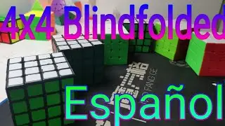 Como resolver un 4x4 a ciegas 4BLD Tutorial En espa&ntilde;ol