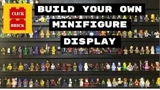 build your own minifigure display, for under $40!