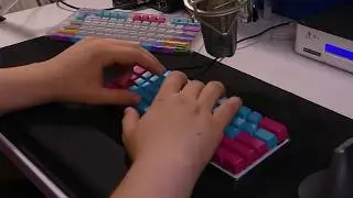 Typing GK61 + Durock Koala and SA Maxkey Miami Keycaps