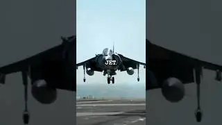 The Harrier Jump Jet Is CRAZY