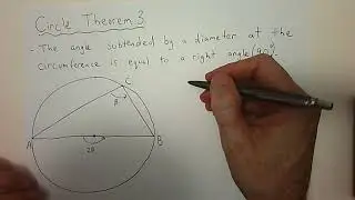 Circle Theorem 3 Proof