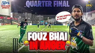 Quarter Final Umpire ka Ghussa Bowlers pe | Fouz & Talha ka Record Knock