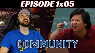 Community Season 1 Episode 5 REACTION! 