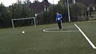 torschuss training f&uuml;r schleswig 06 c-jugend vor dem spiel gegen kronshagen