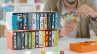 Now on Kickstarter: Filler - Storage System for Pocket Board Games
