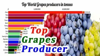 Top largest Grapes producing countries in the World