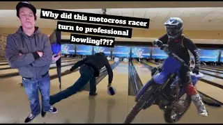 Amateur Motocross Racer trys Professional Bowling (Vlog #3)