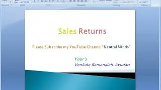 SAP SD: Процесс возврата товаров/заказов на возврат и их конфигурация.