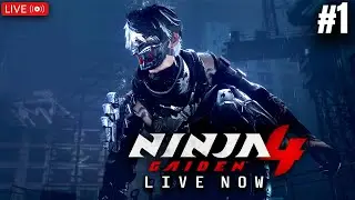 🔴Ninja Gaiden 4 Live &ndash; INSANE Combat, Boss Fights & Story Mode Walkthrough PART 1