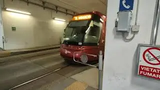 Actv T2 Tram Departing Stazione F.S.