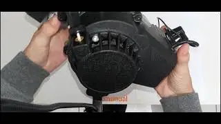 Mostrando o Motor de 49cc 2t Para Mini motos e Mini Quadriciclo...