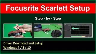 Focusrite Scarlett 2I2 Setup Hindi | Sound Card Setup Laptop | Focusrite Audio Interface Setup Pc